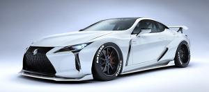 Lexus LC500 Liquid Platinum by Artisan Spirits 2019 года